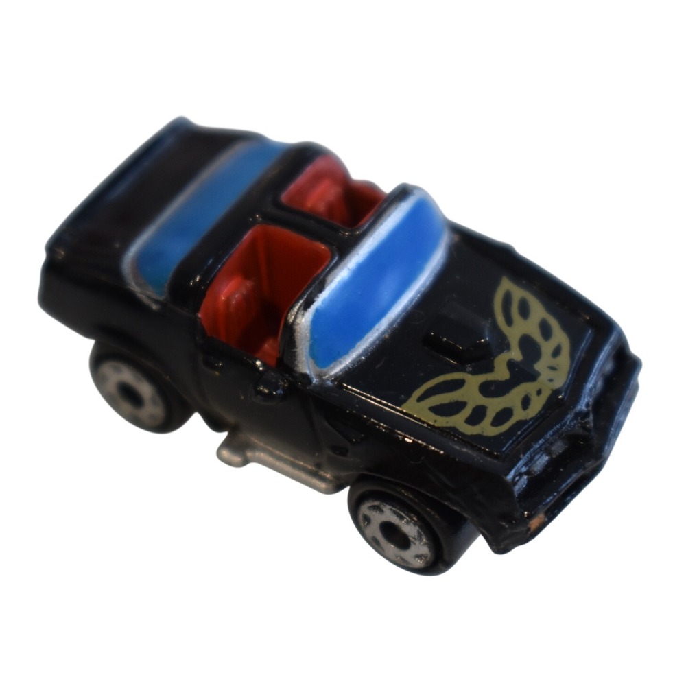 Micro Machines Pontiac Trans Am Black & Blue Red Interior 1994 LGTI Gold Logo